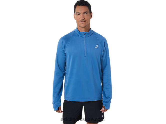 RPVB836 azur Asics hombre thermopolis invierno 1/2 cremallera
