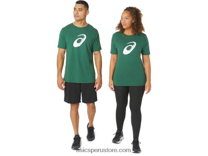 RPVB879 cazador verde Asics camiseta manga corta pincel