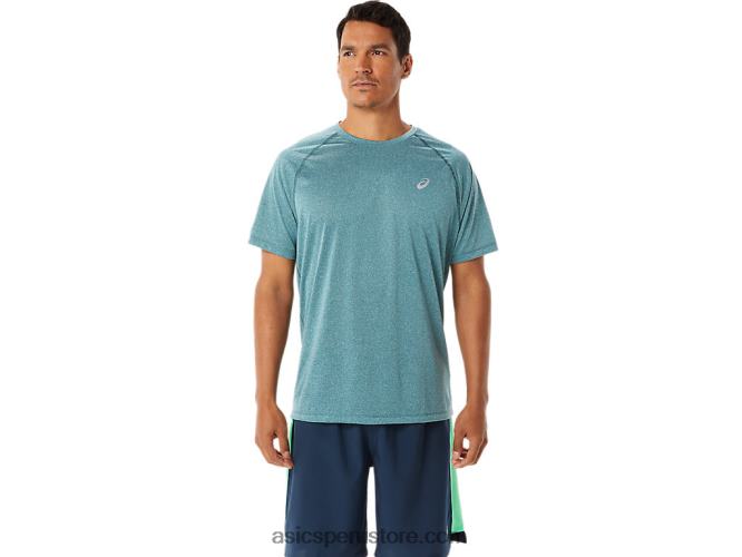 RPVB944 brezo de pino de terciopelo Asics camiseta de manga corta de lyte confeccionada para hombre