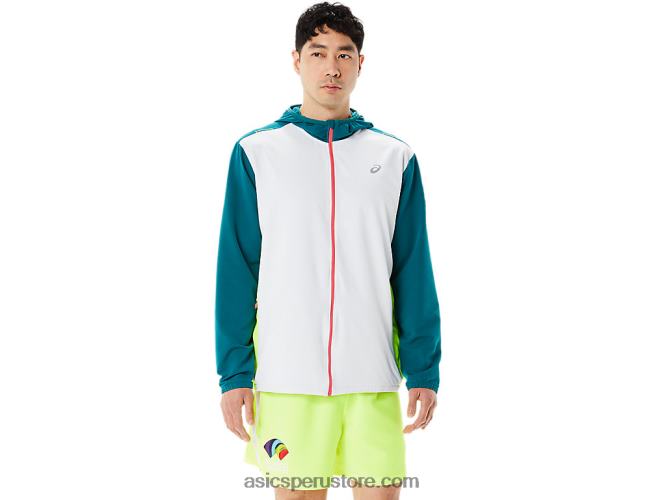 RPVB1279 multi Asics chaqueta confeccionada hombre color block wch