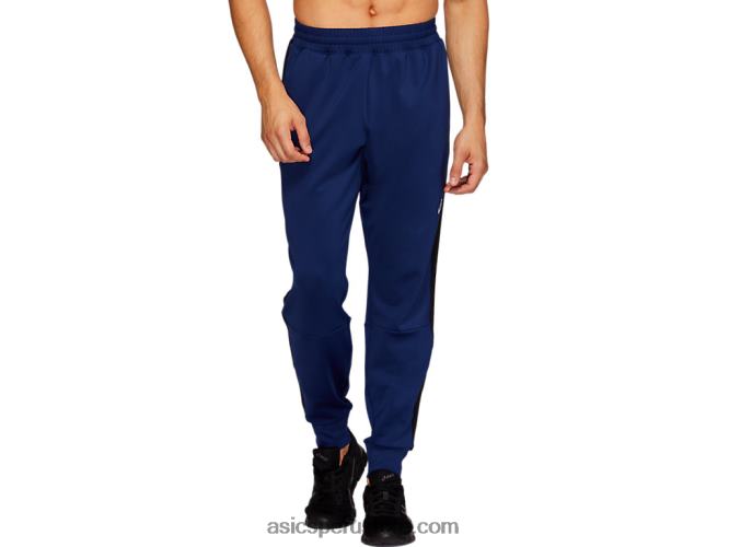 RPVB2115 expansión azul jaspeado/negro Asics jogger thermopolis hombre