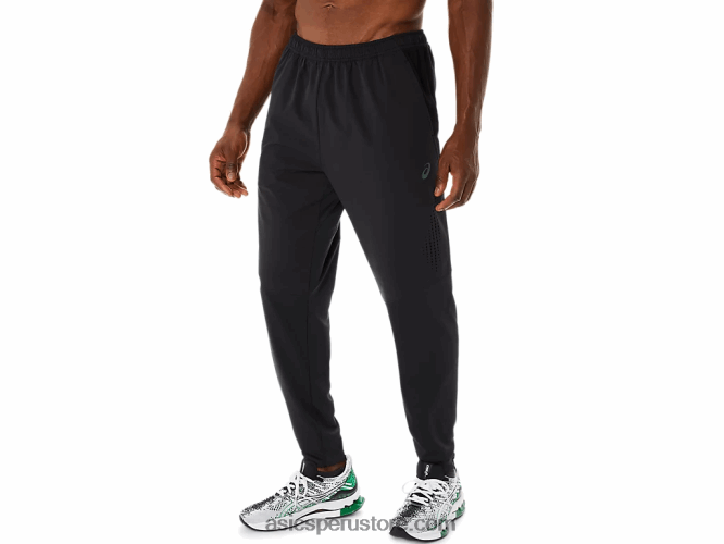 RPVB234 rendimiento negro Asics pantalones híbridos actibreeze para hombre