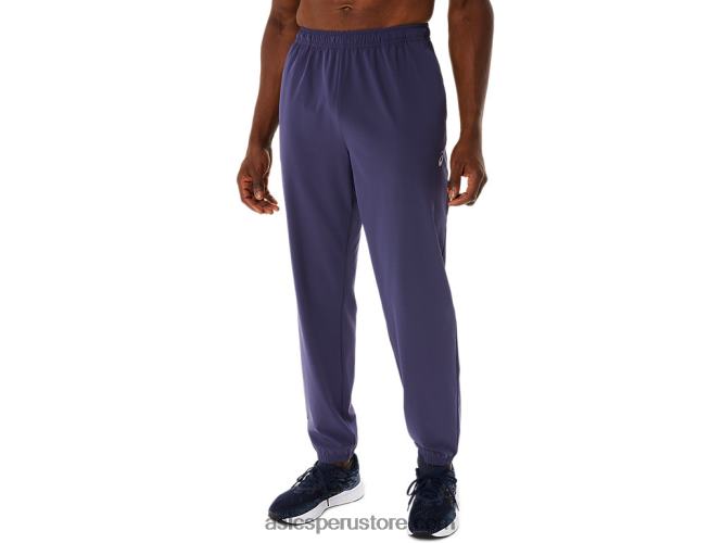 RPVB267 niebla índigo Asics pantalones tejidos ventilados actibreeze para hombre