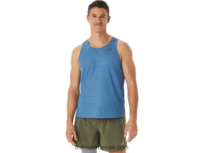 RPVB1128 azur Asics camiseta ventilada actibreeze para hombre