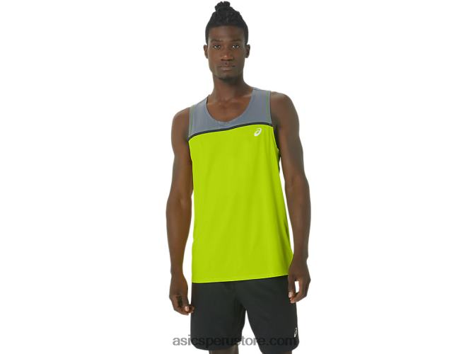 RPVB41 cáscara de limón Asics camiseta pr lyte hombre