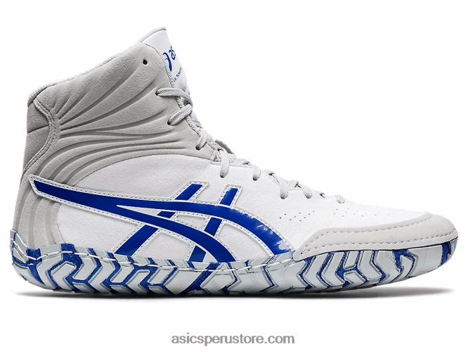 RPVB1096 blanco/azul lapislázuli Asics agresor 5