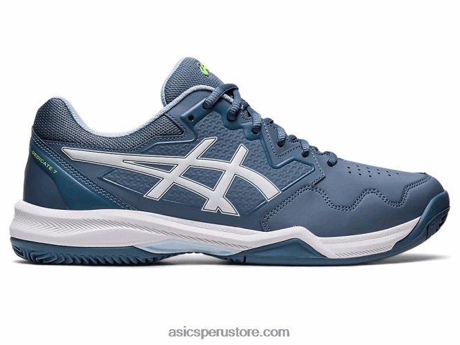 RPVB483 acero azul/blanco Asics gel-dedicate 7 arcilla