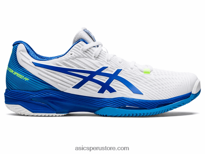 RPVB923 blanco/azul atun Asics solución velocidad ff 2 arcilla
