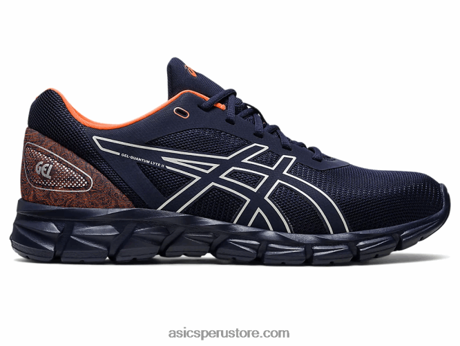 RPVB268 medianoche/naranja impactante Asics gel-quantum lyte ii