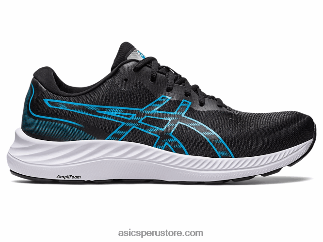 RPVB428 negro/azul isla Asics gel-excite 9