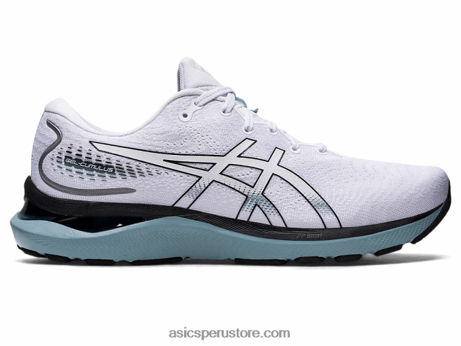 RPVB909 blanco negro Asics cúmulo de gel 24