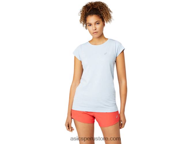 RPVB3759 neblina Asics camiseta de manga corta sin costuras race para mujer