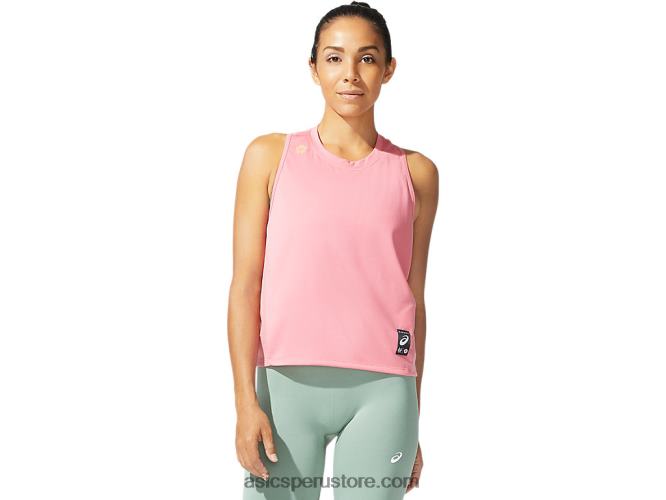 RPVB3970 pétalo de durazno Asics tanque de sakura de mujer