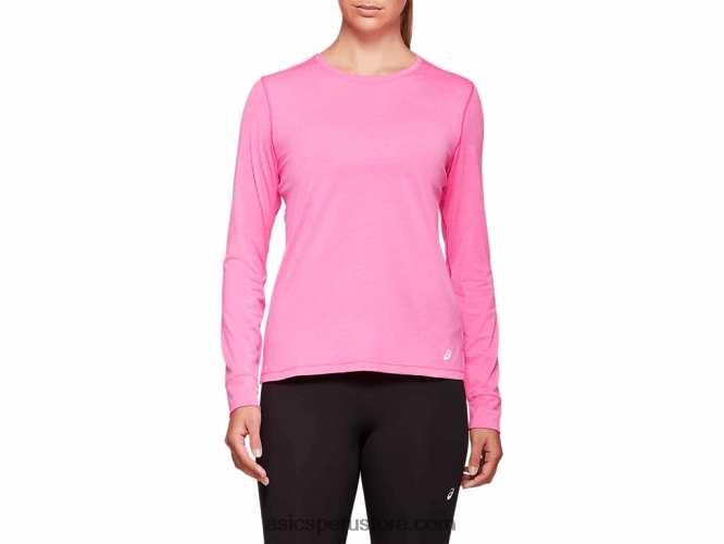 RPVB4047 brezo rosa brillante Asics camiseta dorai de manga larga para mujer