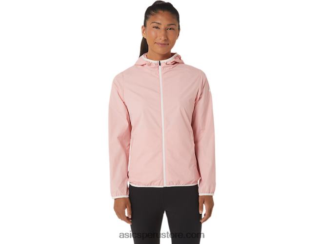 RPVB3021 rosa helada/cielo suave Asics chaqueta plegable de mujer