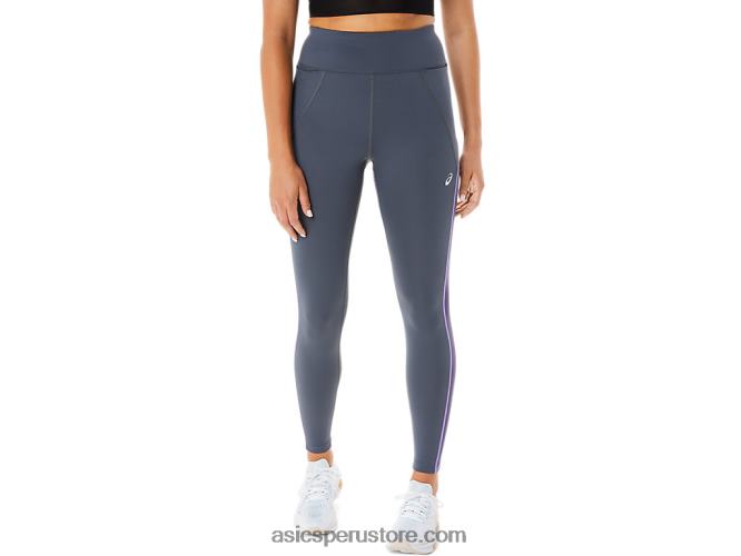 RPVB2311 transportador gris Asics mallas de entrenamiento con panel de malla para mujer