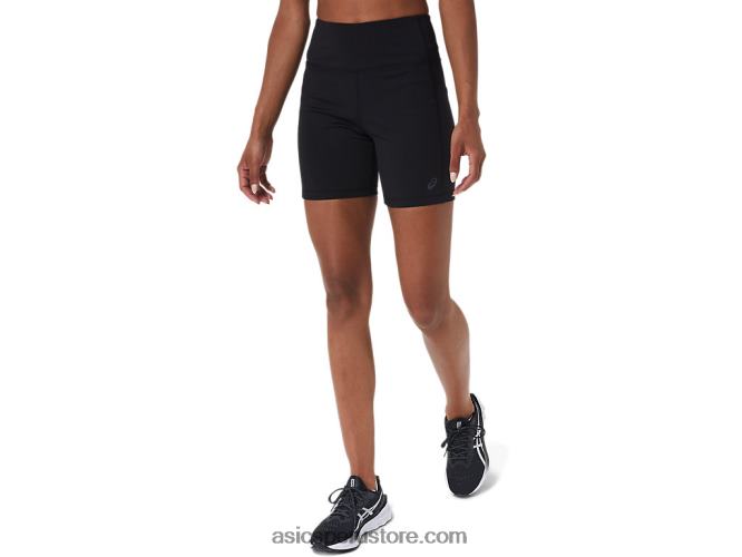 RPVB2717 rendimiento negro Asics shorts de mujer pr lyte 5in con bolsillos