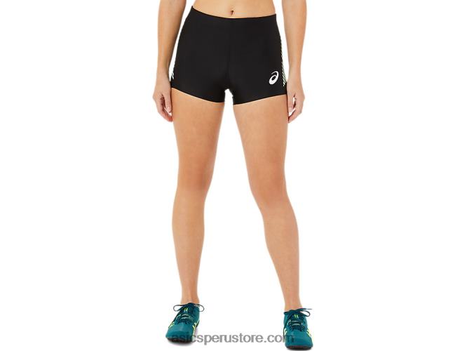 RPVB3402 rendimiento negro Asics pantalón de chándal para mujer