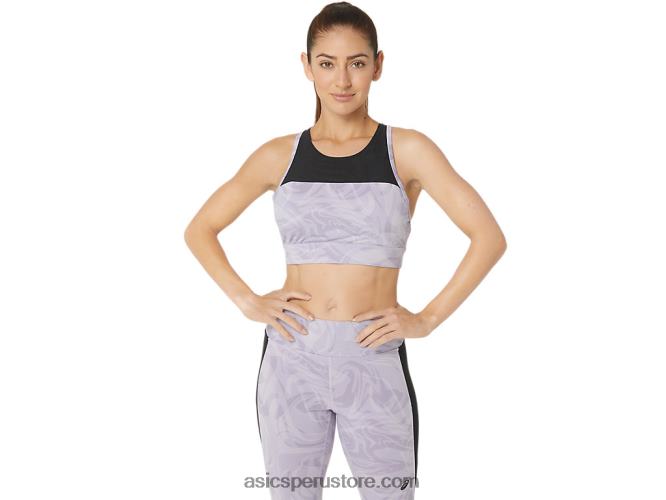 RPVB2315 gota de sumi violeta anochecer Asics sujetador de tiras kate para mujer