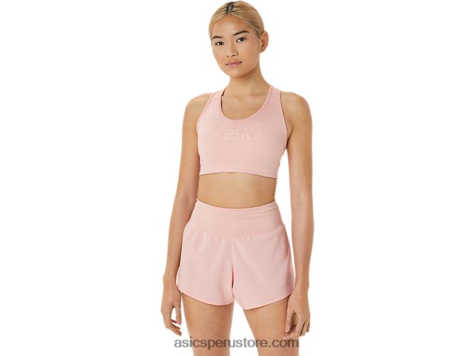 RPVB2819 rosa helada Asics sujetador con relleno de mujer