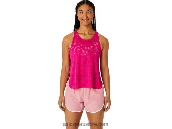 RPVB2519 delirio rosa Asics camiseta sin mangas ventilar actibreeze para mujer