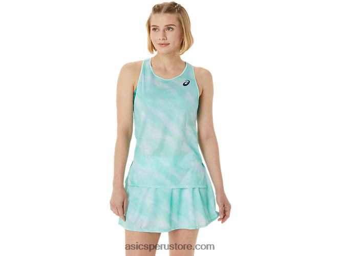 RPVB3065 hielo fresco Asics Camiseta sin mangas con gráfico Match para mujer
