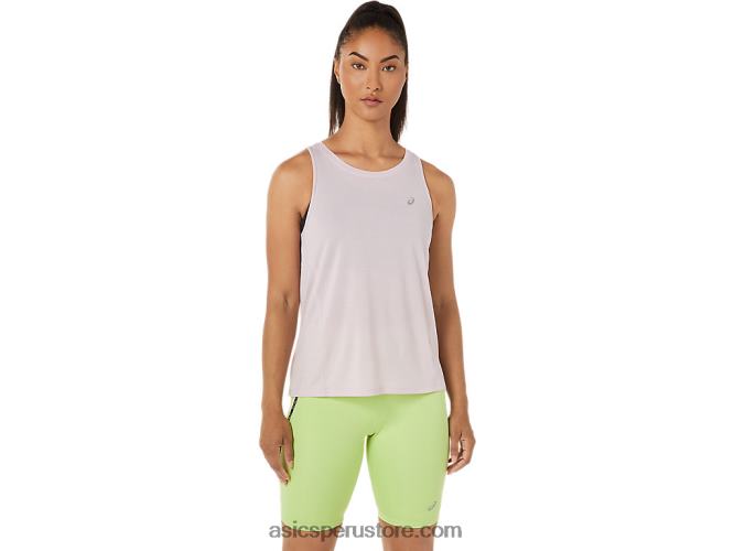RPVB3346 apenas rosa Asics tanque de carrera femenino