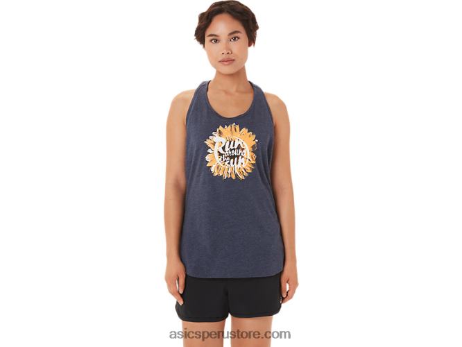 RPVB3418 brezo chaquetón Asics carrera alrededor del sol para mujer