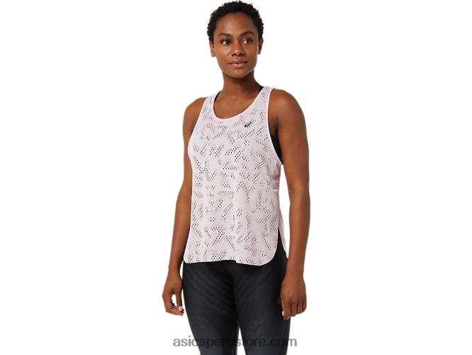 RPVB3493 apenas rosa Asics camiseta sin mangas ventilar actibreeze para mujer