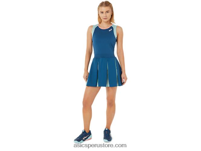 RPVB3502 índigo claro Asics vestido de partido de mujer