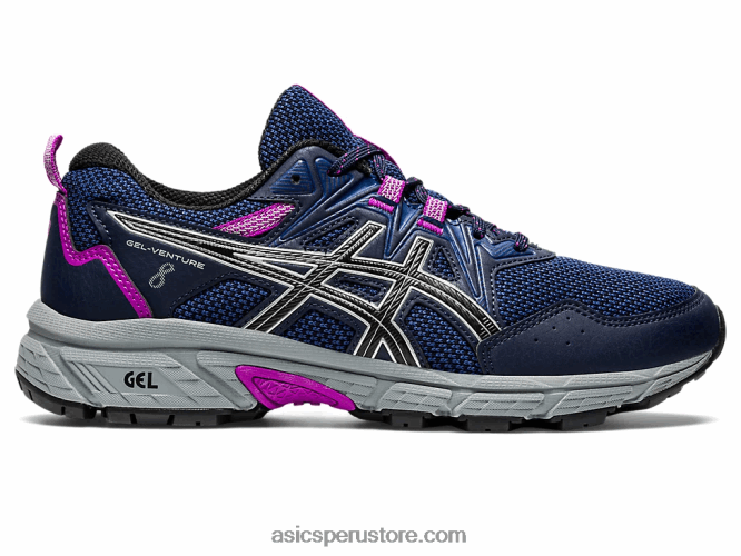 RPVB2981 medianoche/plata pura Asics empresa de gel 8