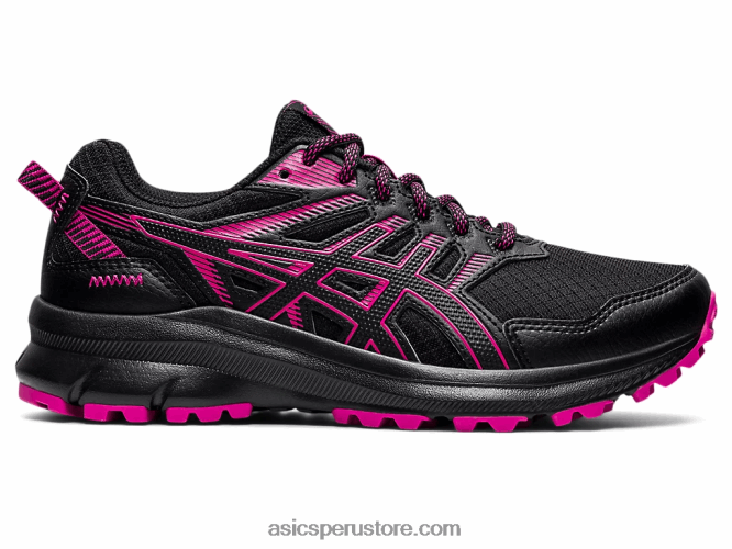 RPVB3897 negro/rojo fucsia Asics explorador de senderos 2