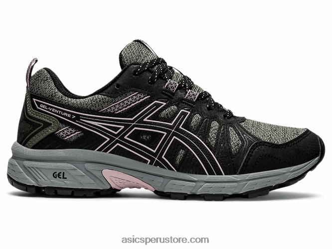 RPVB4118 verde liquen/rosa cuenca Asics gel-ventura 7
