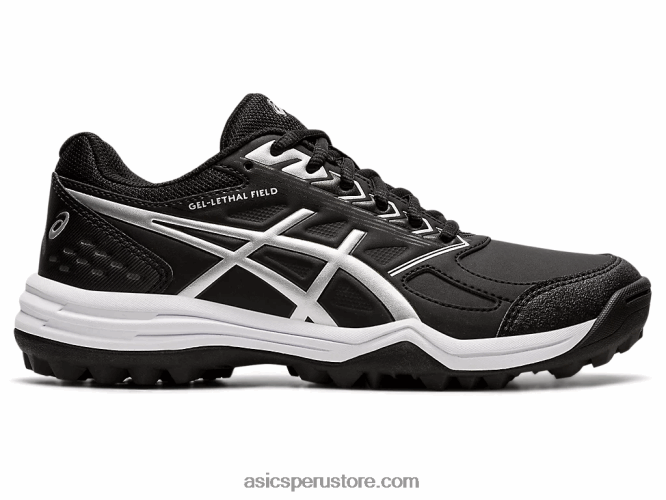 RPVB3578 negro/plata pura Asics campo gel-letal