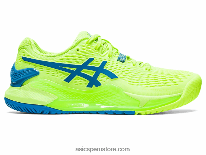 RPVB2170 verde peligro/azul renacido Asics resolución de gel 9