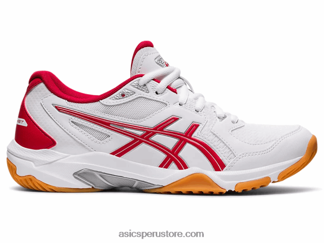 RPVB3945 blanco/rojo clásico Asics gel-cohete 10