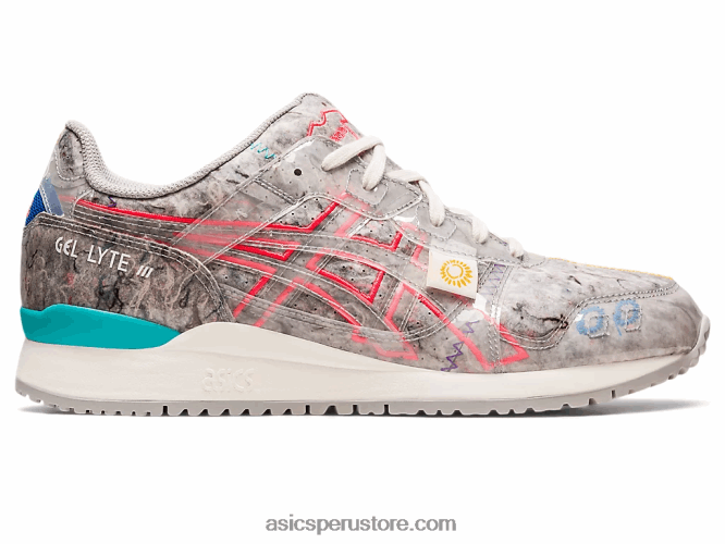 RPVB212 gris ostra/rosa diva Asics gel-lyte iii og fieltro reciclado