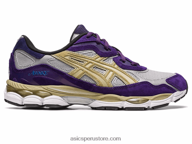RPVB307 plata pura/uva gótica Asics despierto ny x gel-nyc