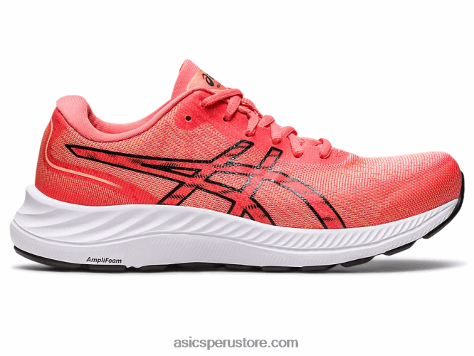 RPVB2414 papaya/negro Asics gel-excite 9
