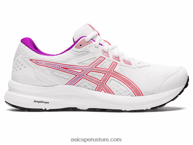 RPVB2657 alerta blanca/roja Asics gel-contender 8