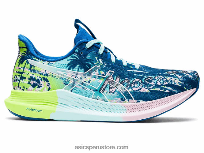 RPVB2976 unidad de lago/blanco Asics noosa tri 14