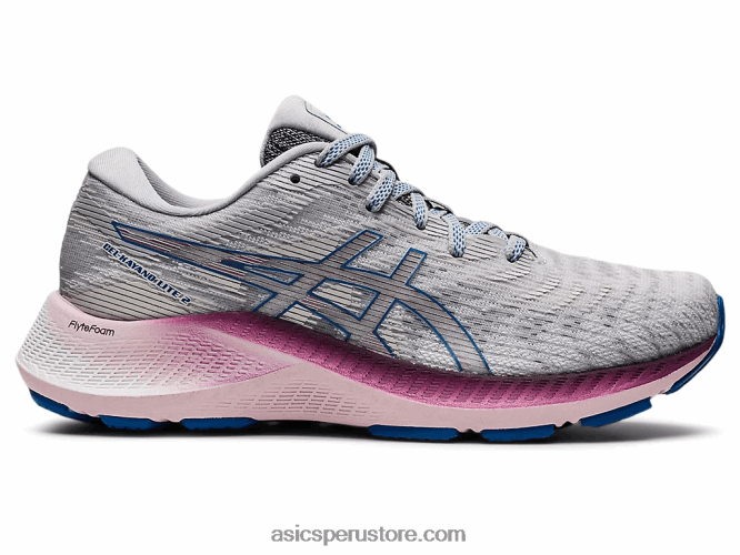 RPVB3227 piamonte gris/unidad del lago Asics gel-kayano lite 2