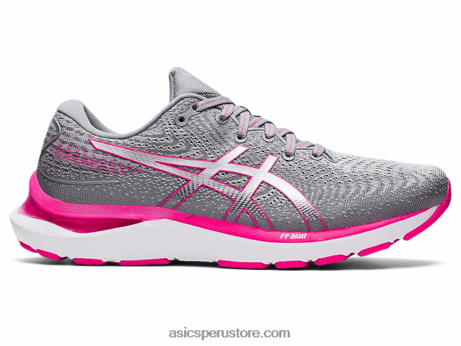 RPVB3239 hoja de roca/rosa glo Asics cúmulo de gel 24