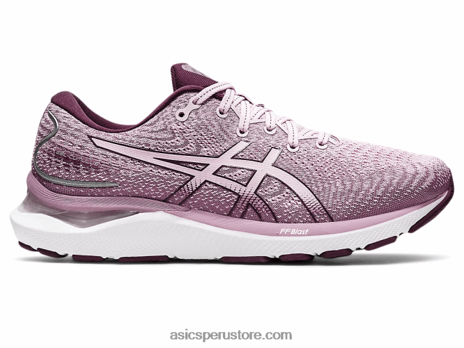 RPVB3242 apenas rosa/ciruela profunda Asics cúmulo de gel 24