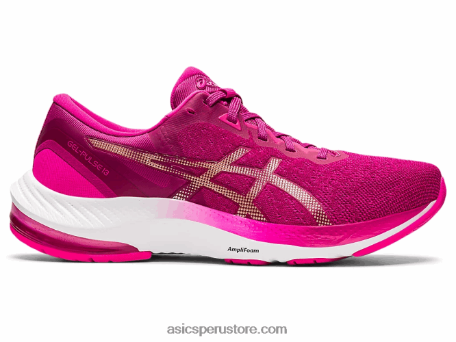 RPVB3324 rojo fucsia/champagne Asics pulso de gel 13