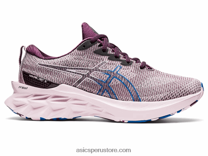 RPVB3527 ciruela profunda/rosa apenas Asics novablast 2 le