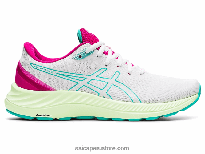RPVB3686 blanco/vidrio de mar Asics gel-excite 8