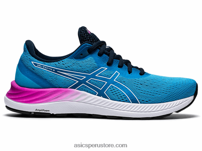 RPVB3715 aguamarina digital/blanco Asics gel-excite 8