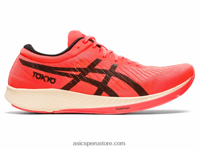 RPVB4159 amanecer rojo/negro Asics metaracer tokio