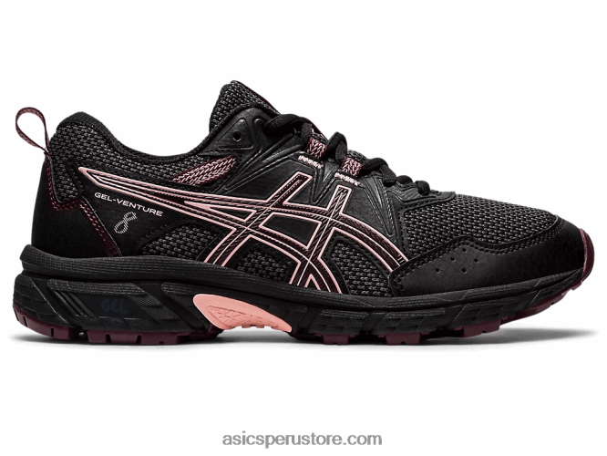 RPVB4371 marte negro/profundo Asics gel-ventura 8 escuela primaria